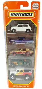 Samochodziki resoraki model Matchbox zestaw prezentowy - Samochody i pojazdy dla dzieci - miniaturka - grafika 1