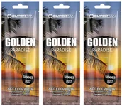 Balsamy i kremy do opalania - Supertan Golden Paradise Przyspieszacz do opalania x3szt - miniaturka - grafika 1