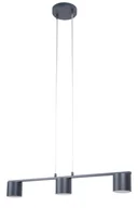 Lampy sufitowe - Lampa wisząca w grafitowym odcieniu SIG 41362 z serii MILA - miniaturka - grafika 1