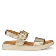 Sandały damskie - Sandały Geox D Xand 2S D65PAA 000CF C2012 Złoty - miniaturka - grafika 1