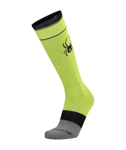 Spyder Męskie skarpety narciarskie PRO LINER, męskie, limonkowe, L