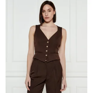 GUESS Kamizelka MATEA Slim Fit - Kamizelki damskie - miniaturka - grafika 1