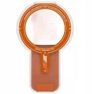 Uchwyty samochodowe do telefonów - Uchwyt magnetyczny Skinarma Arch XE Phaze Smart Grip-Stand pomarańczowy - miniaturka - grafika 1