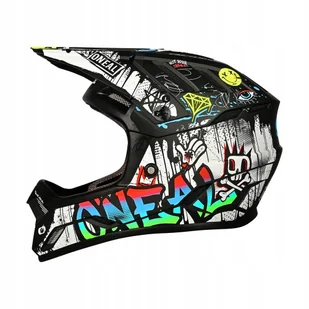 Kask rowerowy fullface O'Neal Backflip Rancid Multi Mtb Enduro XL 61-62cm - Kaski rowerowe - miniaturka - grafika 1