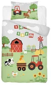 Pościel dla dzieci - Pościel 90x120 do łóżeczka wesoła farma - miniaturka - grafika 1