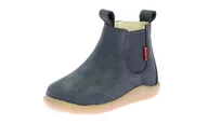 Botki damskie - Kickers Chłopiec Unisex Kinder FREGATE Botki, 23 EU, granatowy, 23 EU - miniaturka - grafika 1