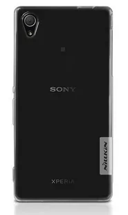 Nillkin Etui Nature TPU do Sony Xperia M4 Aqua E2303 Transparent - Etui i futerały do telefonów - miniaturka - grafika 1