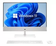 Zestawy komputerowe - HP Pavilion AiO Ryzen 5-5625U/16GB/512/Win11 White - miniaturka - grafika 1