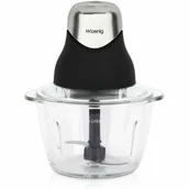 Szatkownice - Młynek do Mięsa Hkoenig LEO8 Czarny Chromu Szkło Stal nierdzewna 1 L - miniaturka - grafika 1