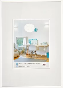 Walther Design New Lifestyle KST.Ramki na zdjęcia, plastik, kolor biały, 29,7 x 42 cm KV342W - Ramki na zdjęcia - miniaturka - grafika 1