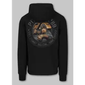 Bluzy sportowe męskie - Pit Bull Bluza Z Kapturem Męska Driving Black - miniaturka - grafika 1