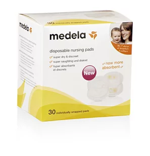 Medela Jednorazowe wkładki laktacyjne, x30 - Akcesoria do karmienia - miniaturka - grafika 1
