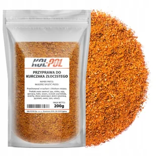 PRZYPRAWA DO KURCZAKA ZŁOCISTEGO 200g Aromatyczna mieszanka jakość Kol-Pol - Przyprawy i zioła sypkie - miniaturka - grafika 1