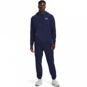 Spodnie męskie - Męskie spodnie dresowe Under Armour UA Icon Fleece Jogger - granatowe - miniaturka - grafika 1