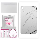 Akcesoria do tabletów i e-booków - folia naklejka skórka strukturalna na TYŁ do Huawei MatePad C5E - Marmur Biały - apgo SKINS - miniaturka - grafika 1