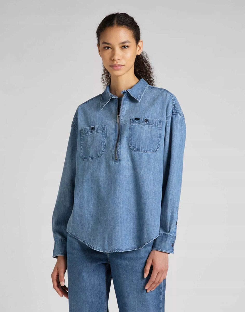 LEE FRONTIER HALF-ZIP GRANDPA L46UCLKX S