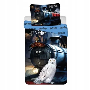 Pościel Harry Potter 140x200 Hogwarts Express Bawełna Oryginał - Pościel dla dzieci Pościel Harry Potter 140x200 Hogwarts Express Bawełna Oryginał - Pościel dla dzieci - miniaturka - grafika 1