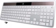 Klawiatury - Logitech K750 biała - miniaturka - grafika 1