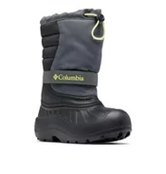 Śniegowce damskie - Columbia Unisex dziecięce śniegowce Powderbug Snowlite, Ciemnoszary czarny, 36 EU - miniaturka - grafika 1