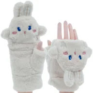 Rękawiczki - ZIMOWE RĘKAWICZKI ZABAWNE MORDKI KRÓLIK - miniaturka - grafika 1