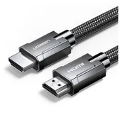 Kable - Kabel HDMI 2.1 UGREEN 8K 60 Hz / 4K 120 Hz 3D 48 Gbps HDR VRR QMS ALLM eARC QFT, 1.5 m - miniaturka - grafika 1