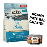 Sucha karma dla kotów - ACANA Pacifica Cat 1,8kg + Acana Cat Adult Pate Łosoś z kurczakiem 85g GRATIS!! - miniaturka - grafika 1