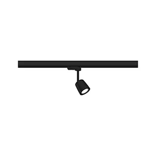 Paulmann ProRail3 Spot Cover max10W GU10 Czarny Chrom 230V met/twszt PL95532) PL95532 - Oprawy, klosze i abażury - miniaturka - grafika 1