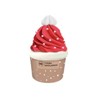 Kosmetyki do kąpieli - Stara Mydlarnia Mufinka Santa Claus red 200g - miniaturka - grafika 1
