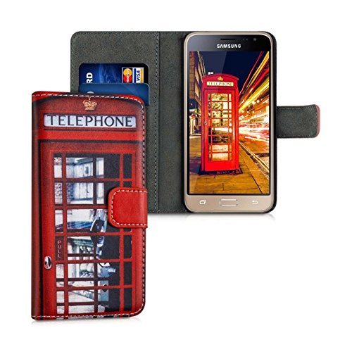 LINCIVIUS Etui Samsung J3 2016, etui Galaxy J3 2016, pełna ochrona z magnetyczną klapką portfela, 30 dni satysfakcji lub zwrotu pieniędzy]