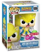 Pozostałe książki - Funko POP Plus: Sonic - Super Sonic with Emeralds #1059 - miniaturka - grafika 1