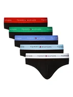 Majtki męskie - Tommy Hilfiger Komplet 5 par bokserek UM0UM03386 Czarny - miniaturka - grafika 1