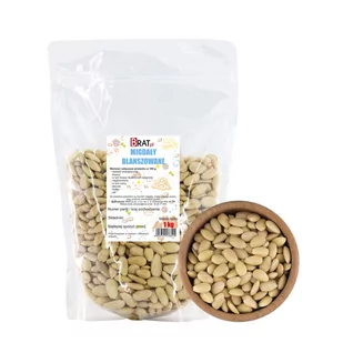 Migdały blanszowane 1kg - Orzechy i nasiona - miniaturka - grafika 2