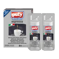 Akcesoria i części do ekspresów do kawy - Puly DESCALER ESPRESSO odkamieniacz 2x125ml - miniaturka - grafika 1