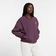 Kurtki damskie - Kurtka damska New Balance WJ43511PLN  fioletowa - miniaturka - grafika 1