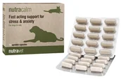 Suplementy i witaminy dla psów - NUTRAVET Nutracalm dla psów i kotów 15 kaps. - miniaturka - grafika 1