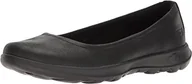 Moda i Uroda OUTLET - Skechers Damskie baleriny Go Walk Lite Gem, Czarny materiał tekstylny Bbk, 40 EU - miniaturka - grafika 1
