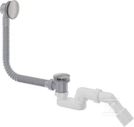 Syfony - Syfon do wanny click-clack, stal szczotkowana - miniaturka - grafika 1