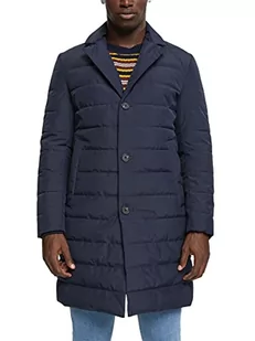 ESPRIT Collection Męski płaszcz 092EO2G304, 400/NAVY, M - Płaszcze męskie - miniaturka - grafika 1
