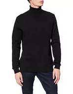 Swetry męskie - ONLY & SONS Sweter męski, czarny, XS - miniaturka - grafika 1
