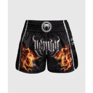Spodnie sportowe męskie - Venum Spodenki Muay Thai Gladiator 5.0 Black - miniaturka - grafika 1