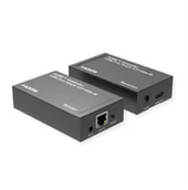 Inne akcesoria audio-wideo - ROLINE HDMI over IP, 1080P, 120 m, W/IR - miniaturka - grafika 1