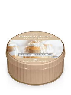 Świece - Kringle Candle Daylight Świeczka Zapachowa Pumpkin Cheesecake KRIN-6653 - grafika 1