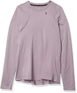 Koszule damskie - Under Armour Damska koszula z długim rękawem Rush Slate Purple/Slate Purple/Iridescent (585) XL - grafika 1