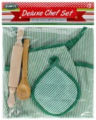 Zabawy w naśladowanie dorosłych - Zestaw Kucharz+Akcesoria - miniaturka - grafika 1