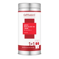Zestawy kosmetyków damskich - Cell Fusion C Cell Fusion C Laser Sunscreen 100 SPF 50+ PA+++ ZESTAW Krem z filtrem 2x 35 ml - miniaturka - grafika 1