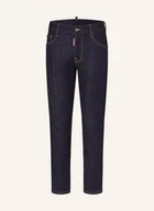Moda i Uroda OUTLET - dsquared2 Jeansy Skater Extra Slim Fit blau - miniaturka - grafika 1