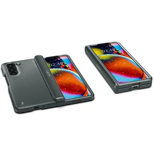 Spigen Slim Armor Pro Samsung Z Fold5 abyss green ACS06212 - Etui i futerały do telefonów - miniaturka - grafika 21