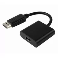 Akcesoria do tabletów i e-booków - Adapter AV Logo DisplayPort HDMI Czarny - miniaturka - grafika 1