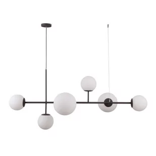 Italux Nowoczesna Lampa Wisząca Vailante E27 6-punktowa PND-31221-6A-SBL - Lampy sufitowe - miniaturka - grafika 1