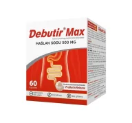 Suplementy diety - Debutir Max maślan sodu 500 mg 60 kapsułek - miniaturka - grafika 1